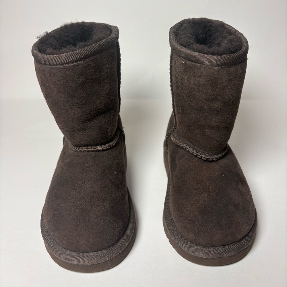 UGG Dark Brown Shearling Boots